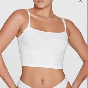 Set of two SKIMS POINTELLE LOGO cami